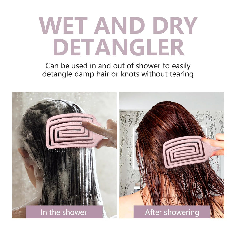 Detangling Wet HairBrush